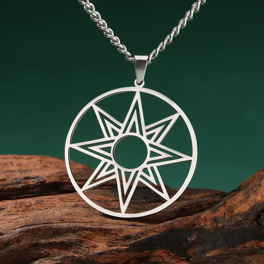 Dawapara – collier étoile assyrien, sceau de dieu du soleil Shamash, courage de mésopotame antique, 