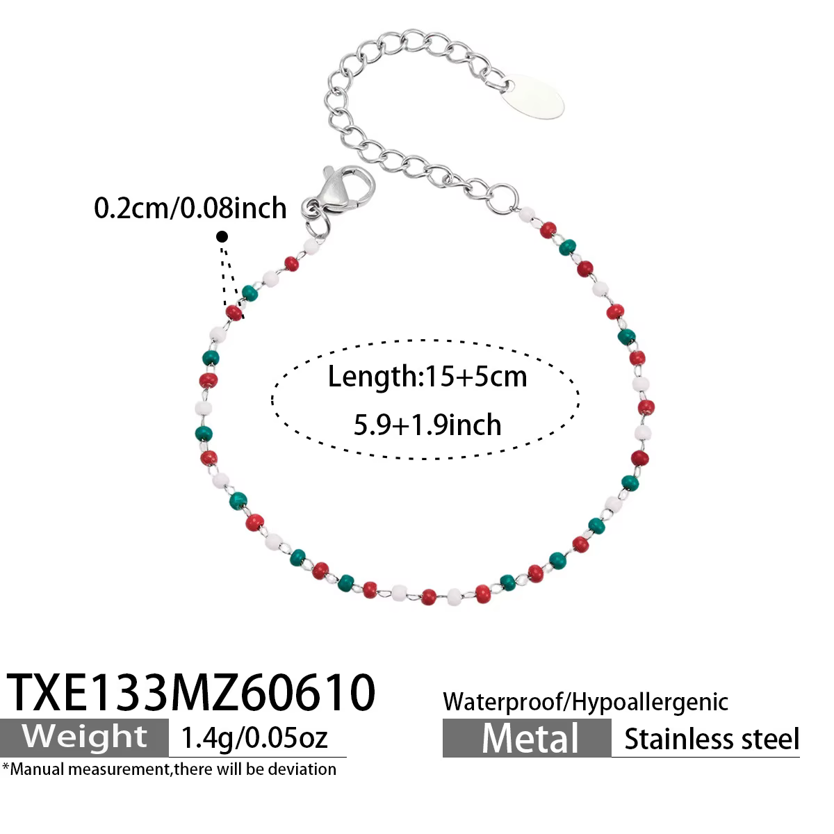 Collier étoile du Nord en acier inoxydable 316L plaqué or 18 carats avec zircon, collier à perles ém
