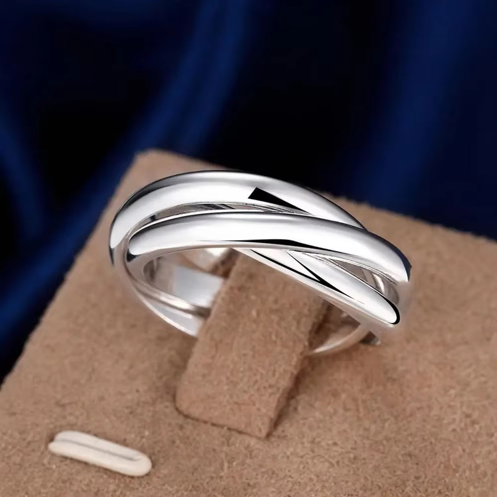 Bagues en argent Sterling 925 pour femmes, belle breloque de mariage, à la mode, bijoux, cadeau d'am