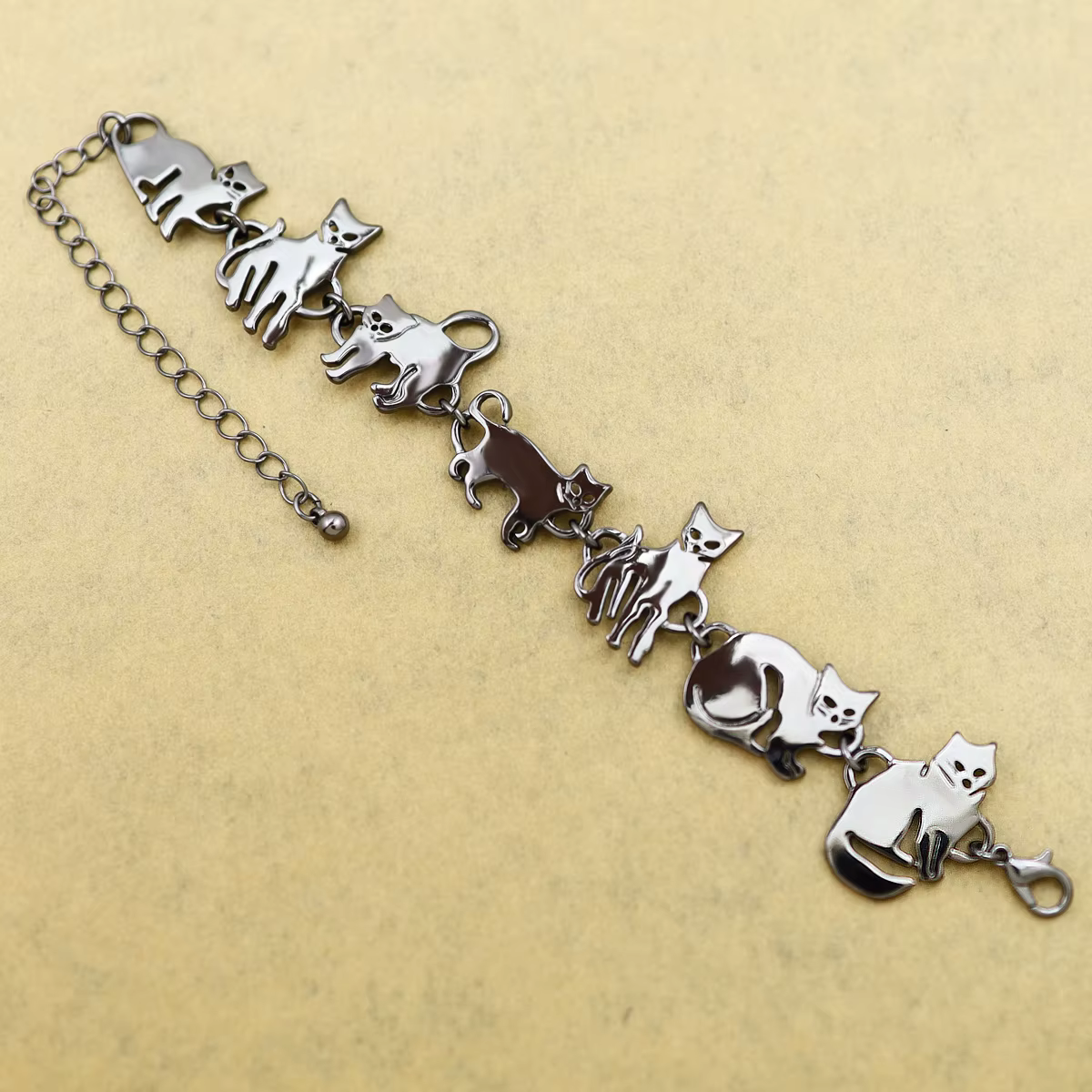 Bracelet Vintage médailles d'église religieuses catholiques saints PRAY pour pendentif croix chaîne 