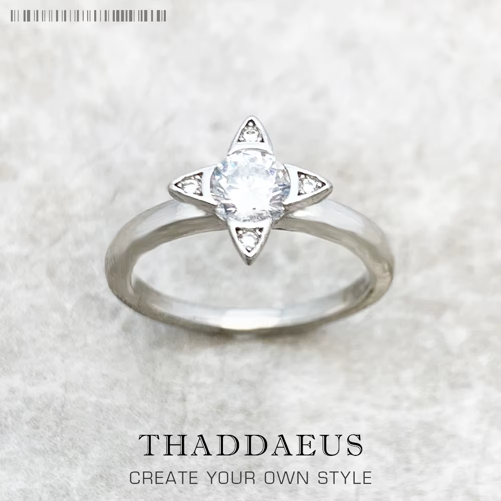Bague empilable étoile, bijoux fins de Style européen pour femmes, tout nouveau cadeau romantique d'