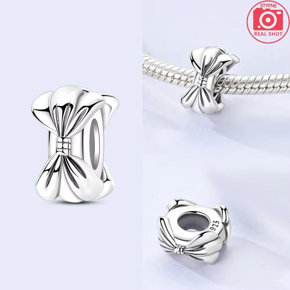 Breloques Perles Cheval de Carrousel en Argent Sterling 925 pour Bracelets Originaux, Sacs, Porte-cl
