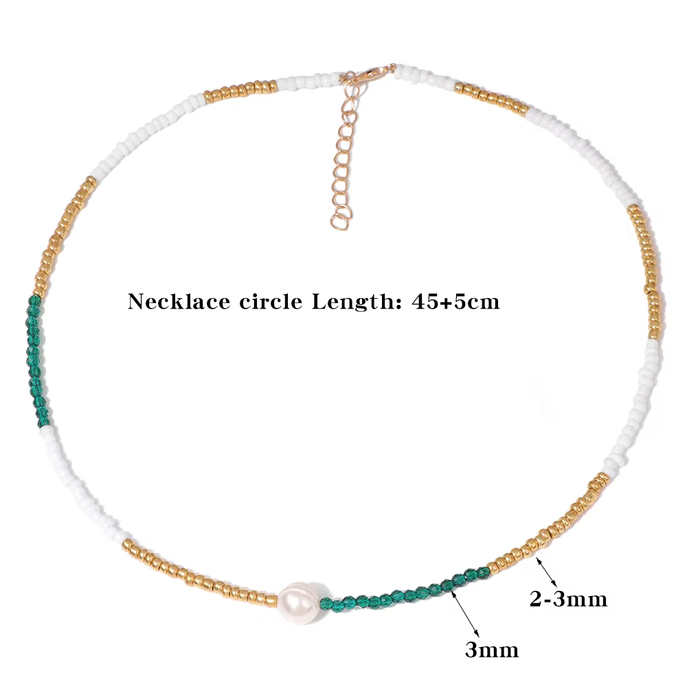 Collier de perles baroques naturelles pour femmes, cristal brillant, bracelets simples, tour de cou 