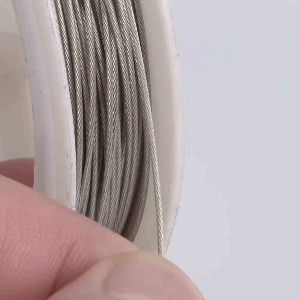 1 rouleau de fil en acier inoxydable de haute qualité pour la fabrication de bijoux