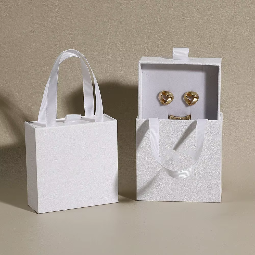 Ensemble de bijoux en velours, boîte-cadeau, plateau, collier, bague, boucles d'oreilles, présentoir