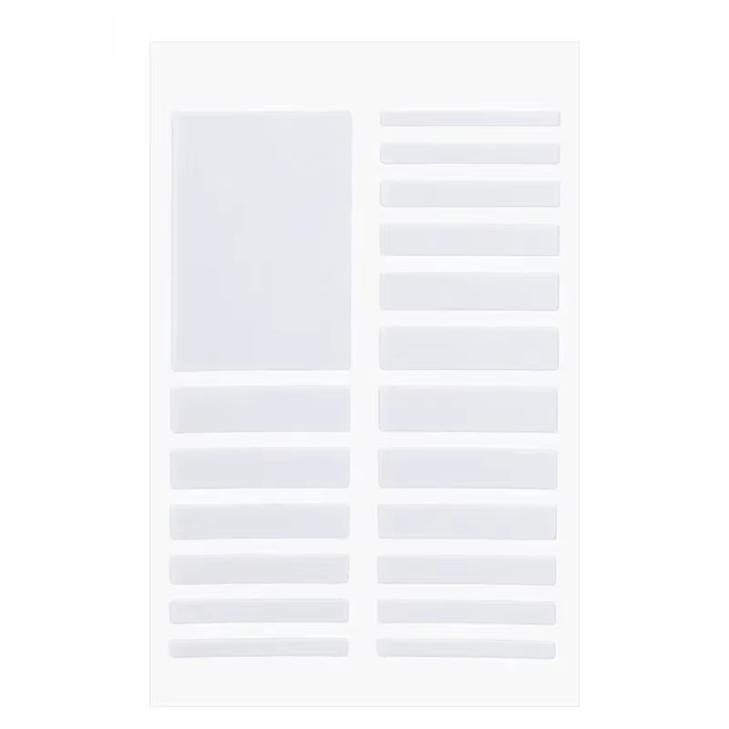Réducteur de taille de bague invisible - Autocollants antidérapants en silicone transparent pour bag