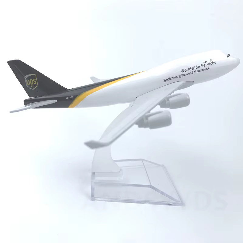 Avion miniature 1/400 Série 747 Jouets avion Air Force One B747 en alliage métallique Jouets et lois