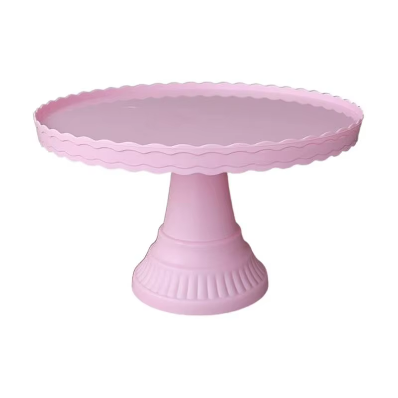 Présentoir à gâteaux en plastique, décoration mariage, plateau à gâteaux d'anniversaire, outils à gâ