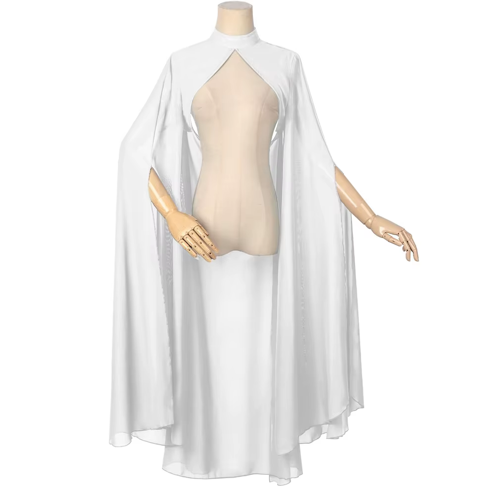 Cape médiévale en mousseline de soie pour femmes, Capes en Tulle transparent, châle gothique, Hallow