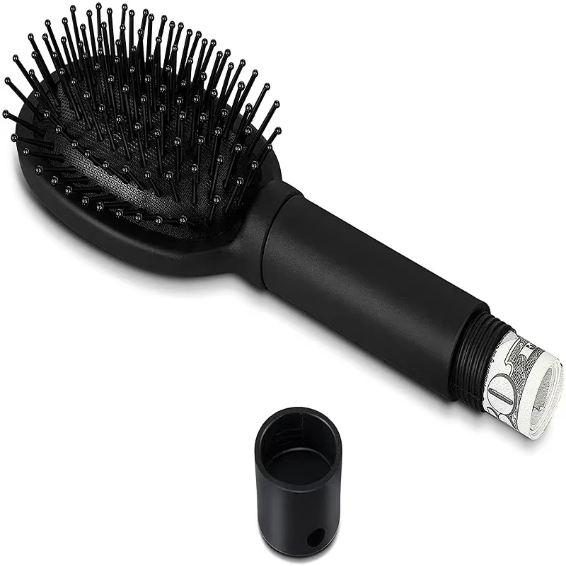 Brosse cachée innovante – Protégez l'argent, les clés des bijoux et les médicaments du voyage |   Co