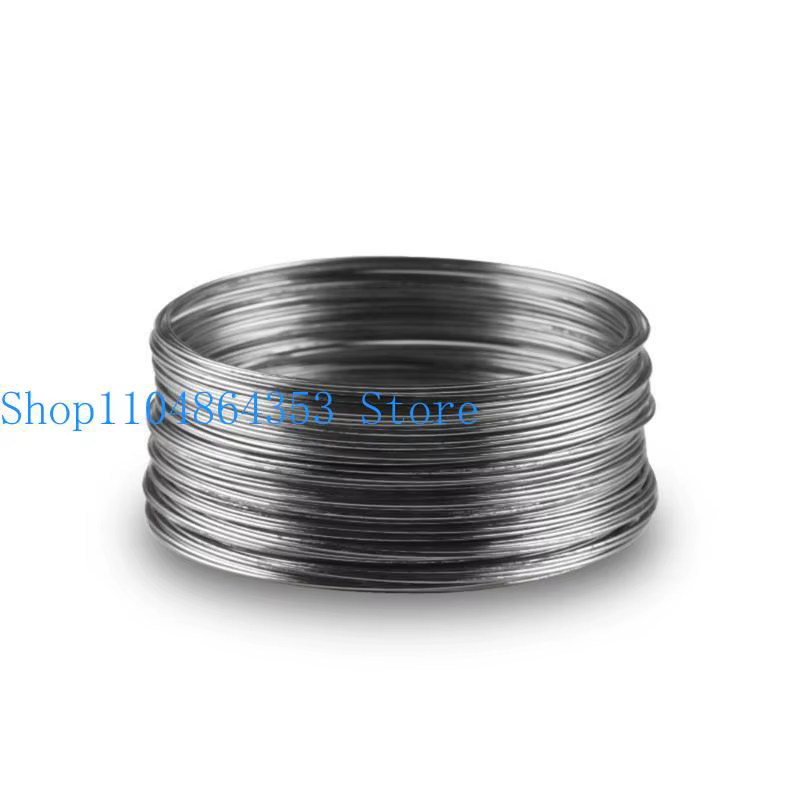 1 rouleau fil métallique en fil d'acier à mémoire forme pour fabrication bijoux, bricolage perles, B