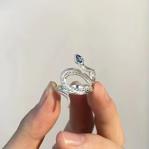 Bague de mariage paon bague ouverte bague de fiançailles ouverte pour cadeau de fiançailles pour les