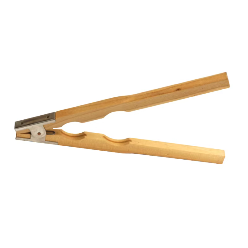 TECHNIQUE ASIC haute qualité 8 ''porte-anneau en bois anneau de maintien pince bijoux traitement out