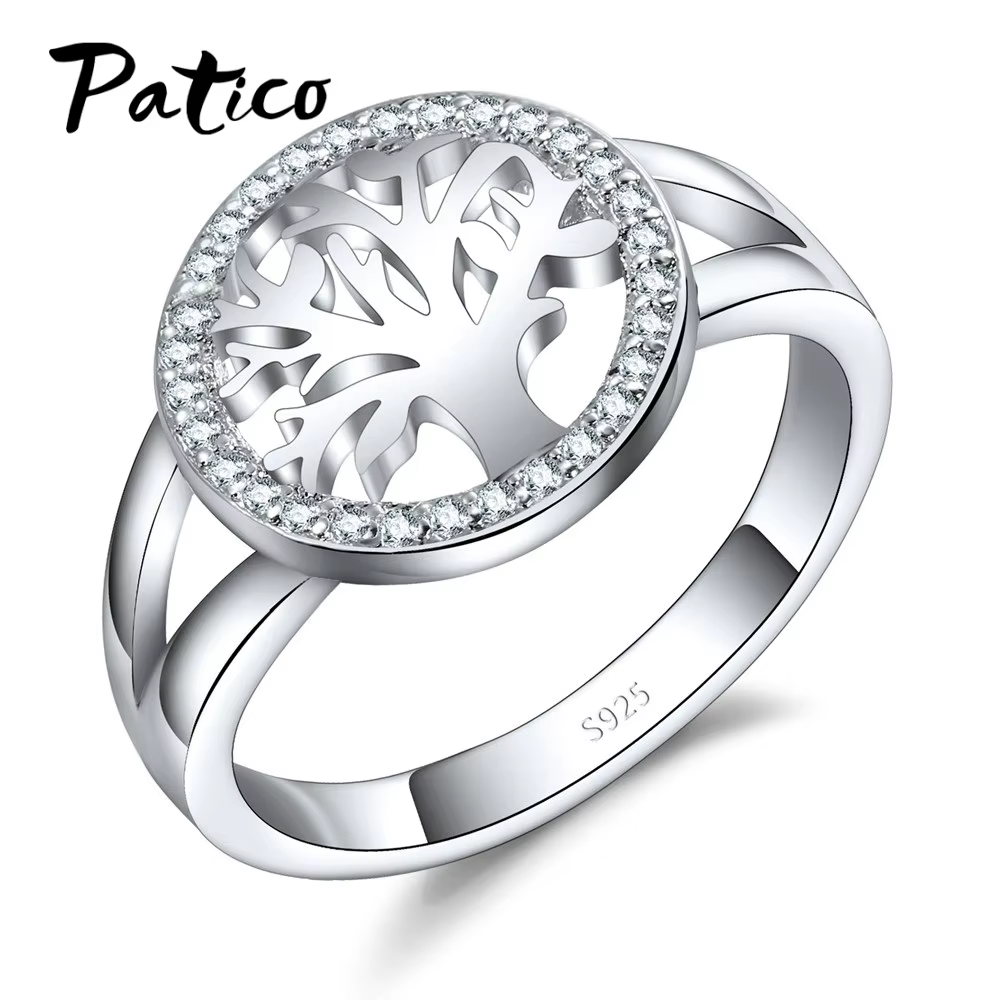 Offre spéciale bague Bijoux véritable 925 en argent Sterling AAA Zircon Bijoux de mariage pour les f