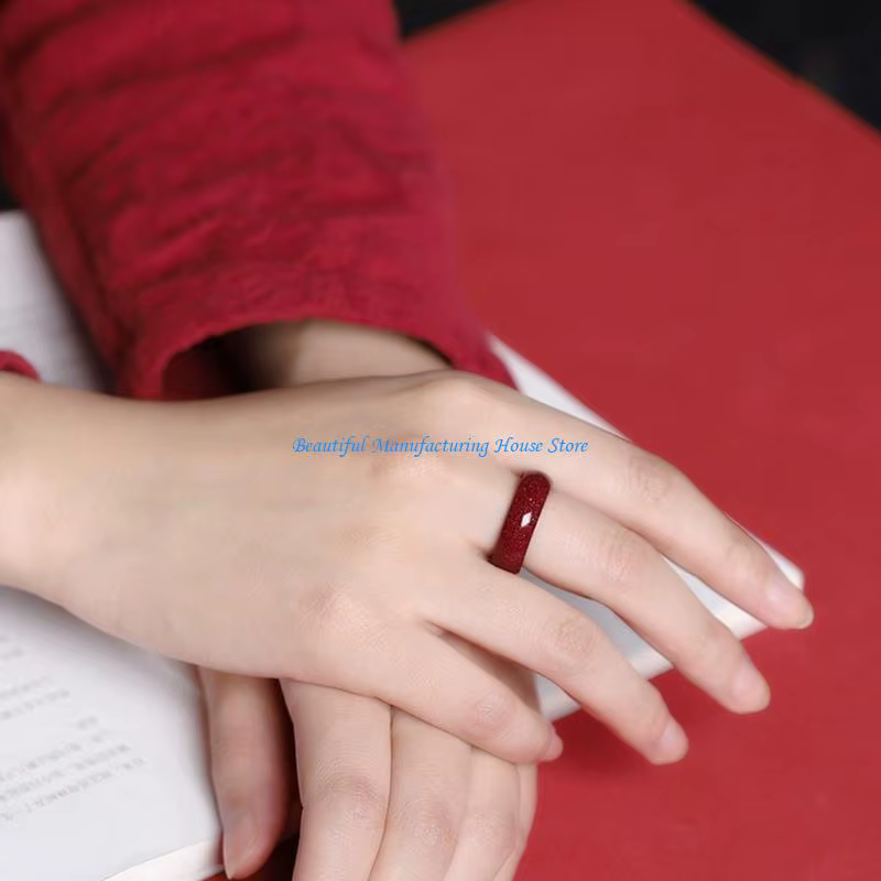 E56A Feng Shui Ring For Wealth and Bonne chance montelets bijoux cadeau
