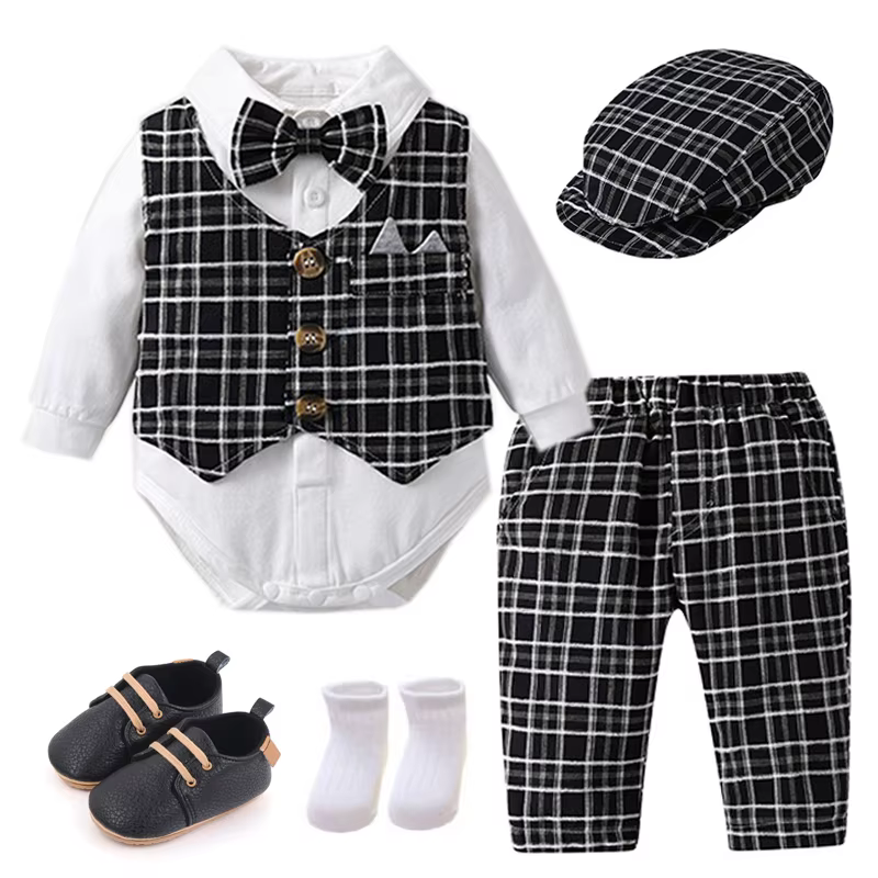 Costume de mariage pour nouveau-né, ensemble de Boutique de Performance formelle, vêtements de messi