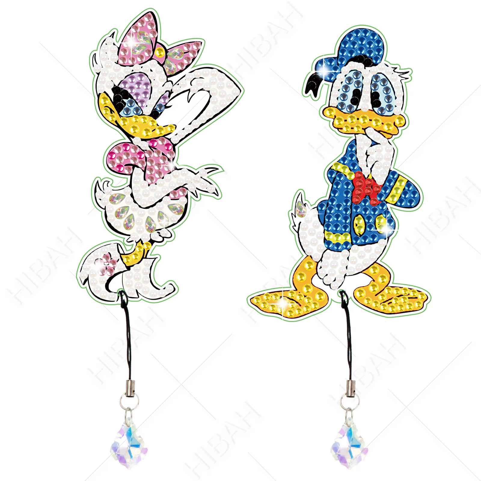 Marque-pages de peinture diamant, pendentif en cristal, diamants brillants et perceuse d'anomalie, m