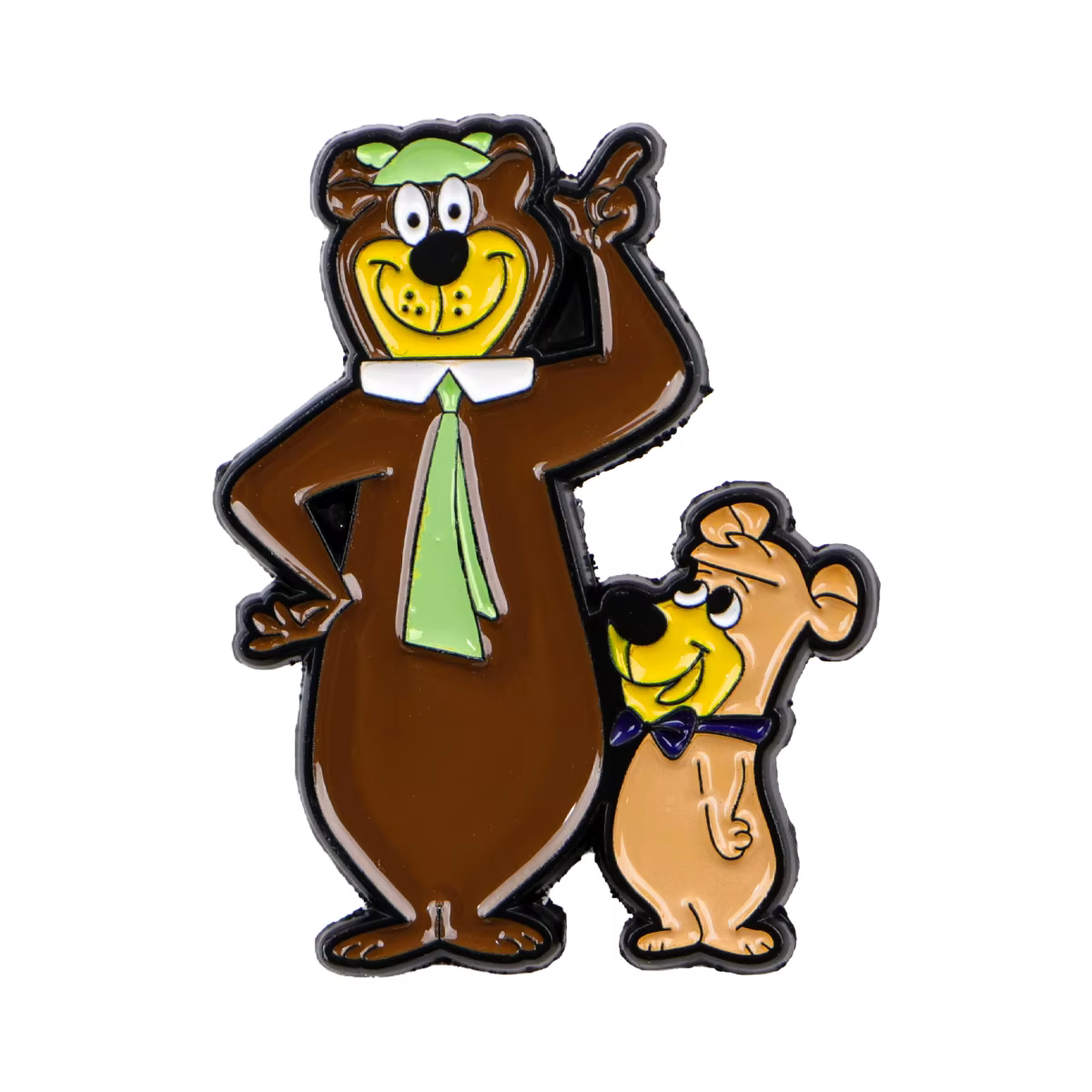 Broche ours brun en émail, mignon, dessin animé drôle, épingle à revers, Badge sur sac à dos, access