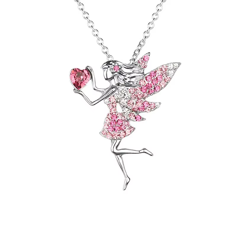 Magnifique collier féerique pour adolescentes, pendentif en pierre de naissance, cadeau pour filles,