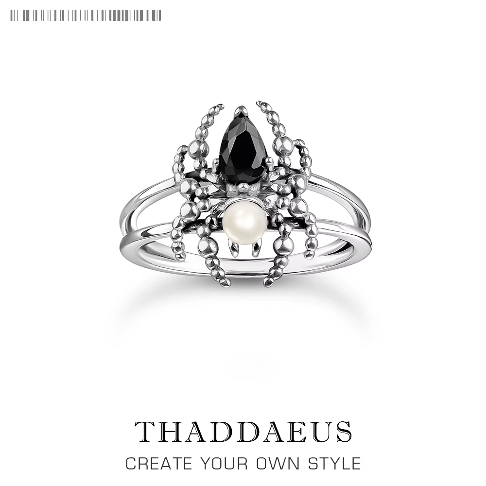 Bague Romance araignée Style européen, bijoux fins pour femmes, tout nouveau cadeau romantique en ar