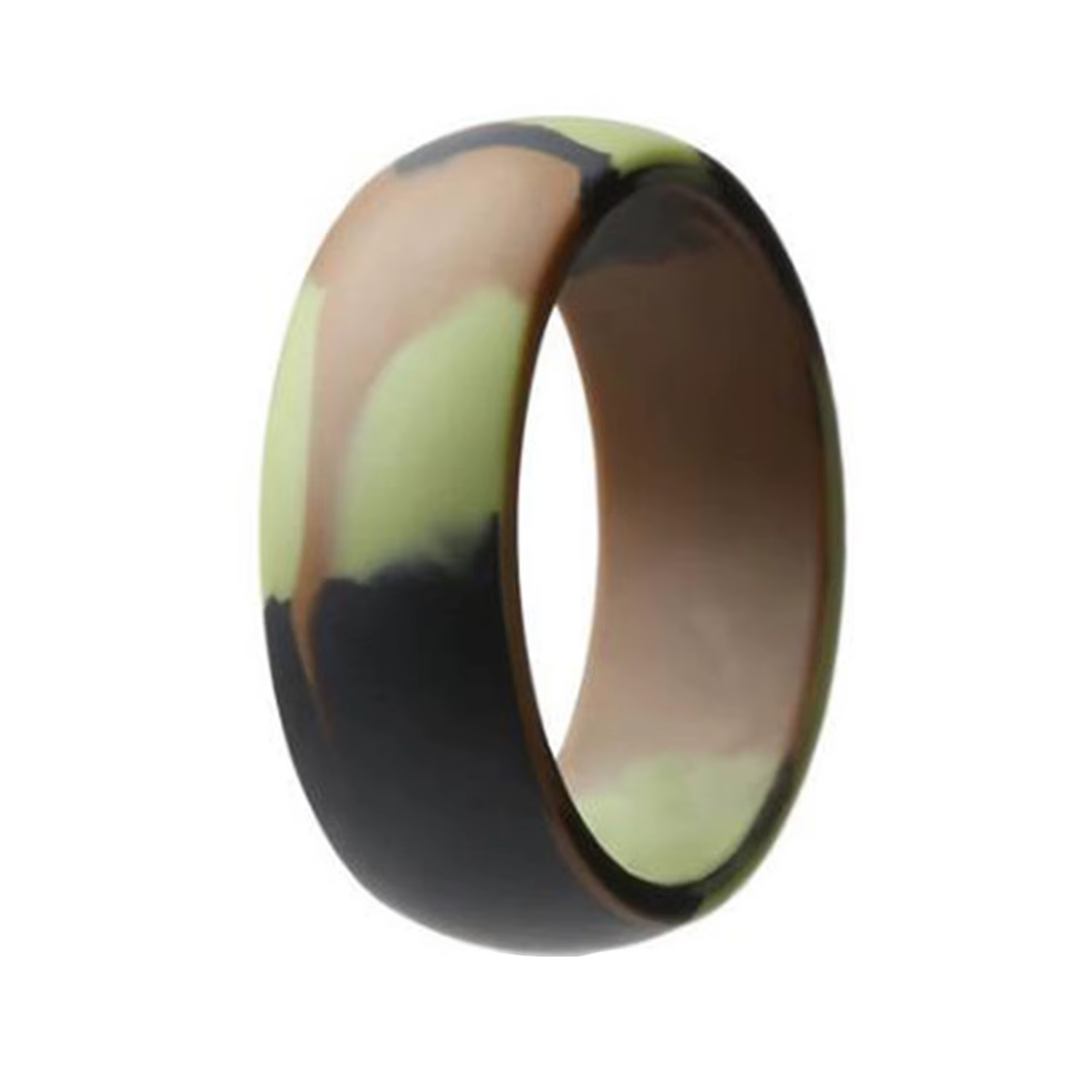 Bague de sport en silicone pour homme, élastique, flexible, hypoallergénique, course à pied, exercic