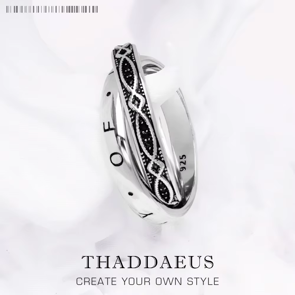 Infinity of Love – bague avec nœud, bijoux fins pour femmes et hommes, tout nouveau cadeau Vintage d