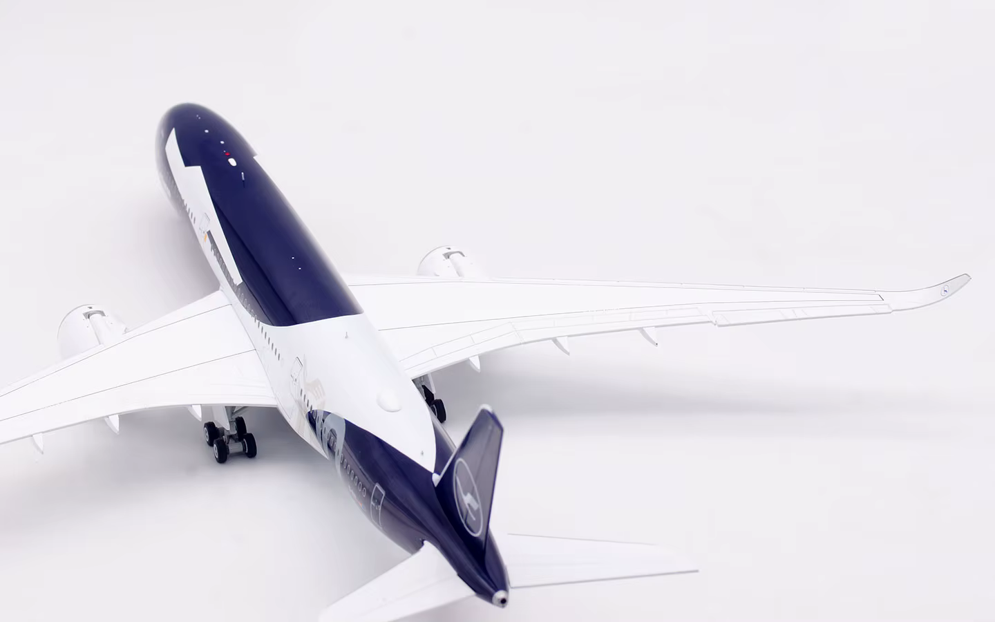 Avion de collection en alliage L2402, cadeau, SQ Wings 1:200 Lufthansa "StarAlliance" Airbus A350-90