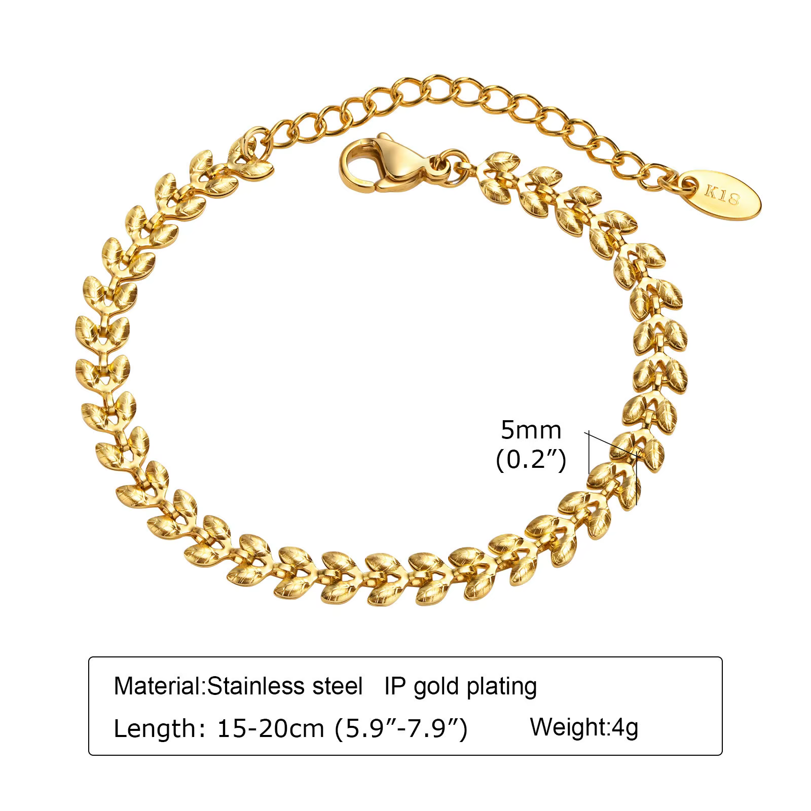 Collier chaîne feuille d'olivier pour femmes, bijoux simples en acier inoxydable