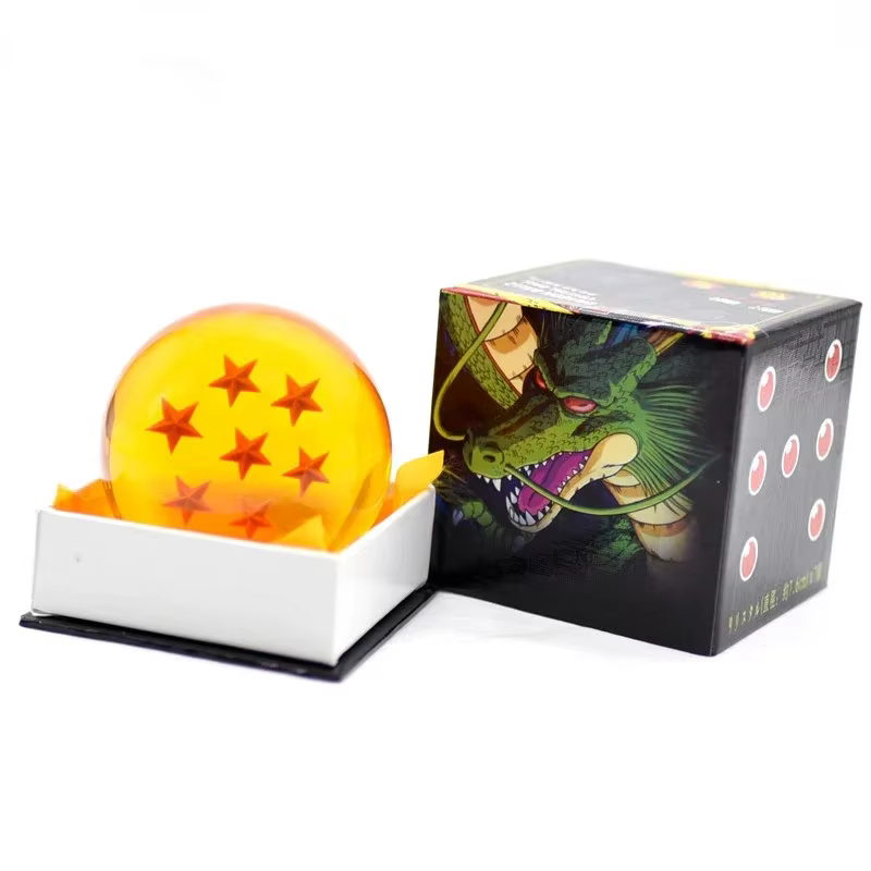 Bandai Anime Dragon Ball Crystal Ball Z Star 1-7, perles de dragon en résine, accessoires de cosplay