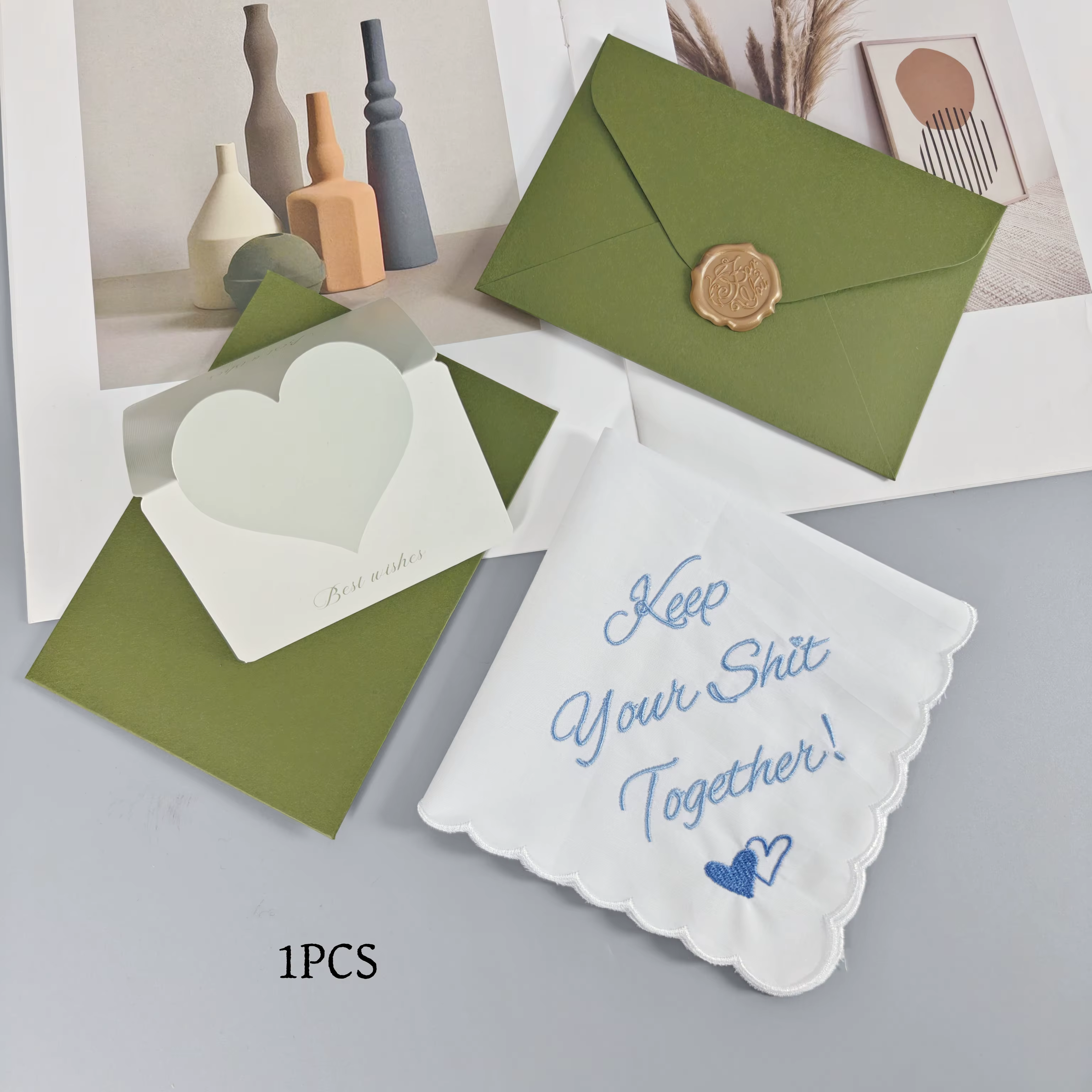 Mouchoir brodé blanc pur de 28 cm pour mariage, mouchoirs en tissu multi-styles pour boîte cadeau, à