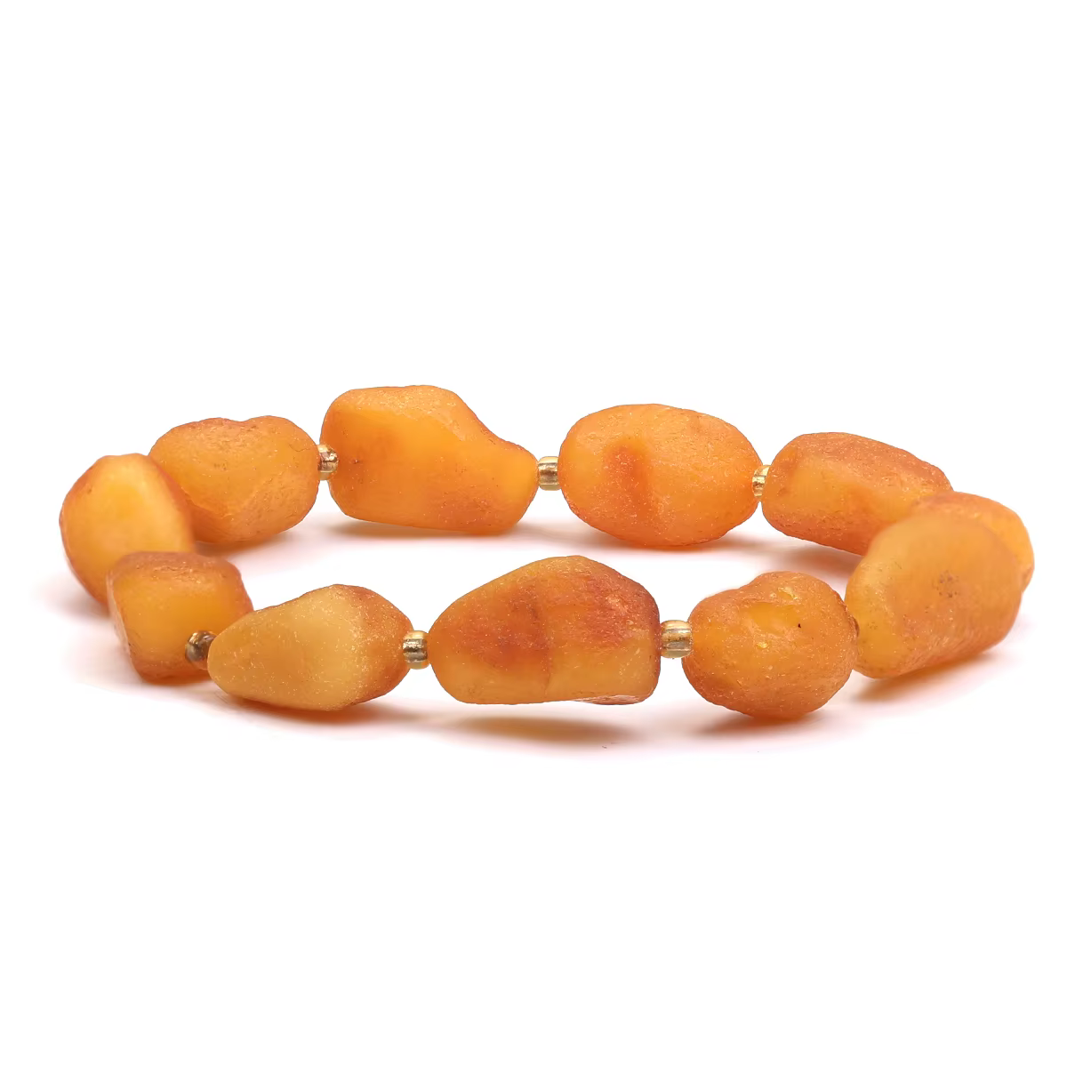 Bracelet en ambre naturel et cire d'abeille pour hommes et femmes, idéal pour un usage quotidien, ac