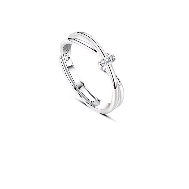 Bague de Couple en argent Sterling 925 pour hommes et femmes, bijoux, accessoires pour Index, Cool, 