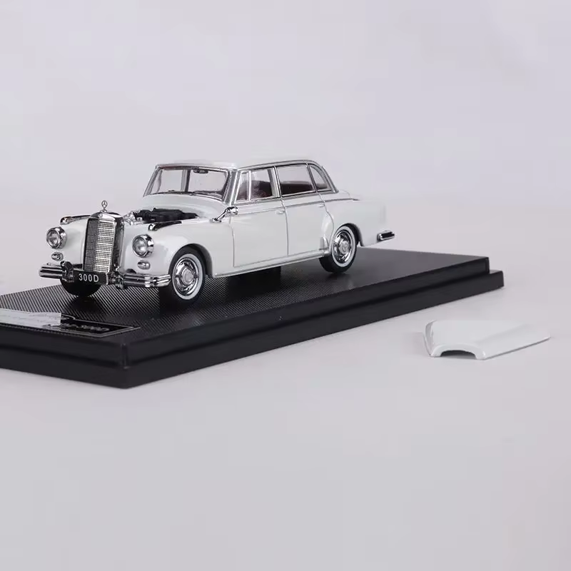 GFCC 1:64 1959 Modèle de voiture vintage Mercedes-Benz 300D - Véhicule de collection classique en al