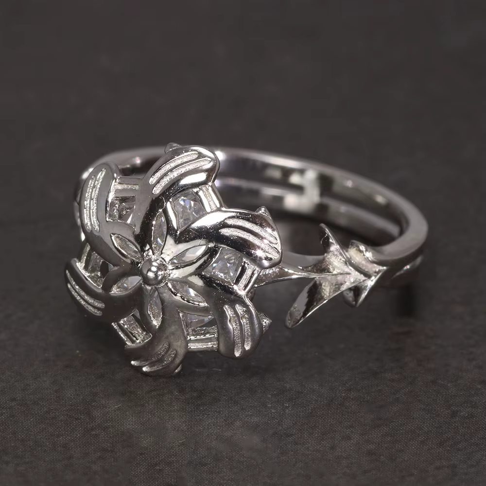 Bague en argent Sterling 925 véritable pour femme, bague de fiançailles et de mariage en Zircon Gala