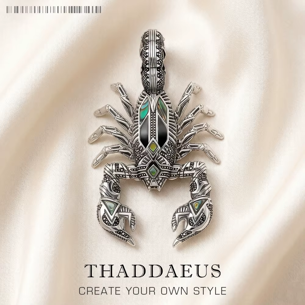 Pendentif Scorpion flambant neuf, bijoux porte-bonheur personnels, accessoires de Style européen, ca