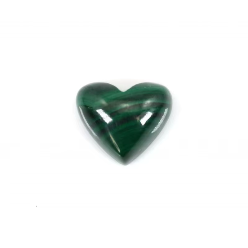Coeur de Malachite 9x10mm, Cabochon, pierres amples pour la fabrication de bijoux, pendentif d'annea