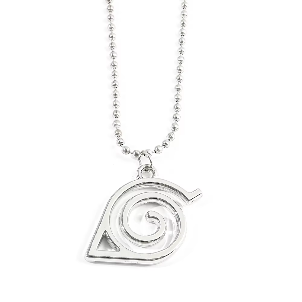 Collier Anime Japonais Créatif pour Anniversaire de Petit Ami, Chaîne Argentée, Pendentif Anime, Bij