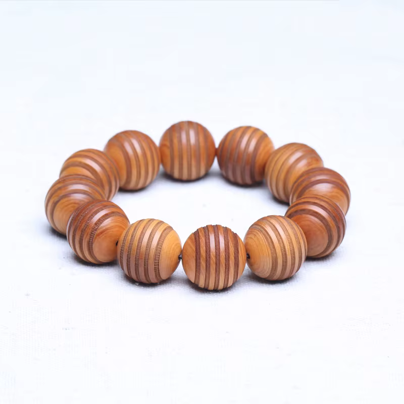 Bracelet sculpté en bois de santal pour homme, bijoux universels, neuf, 20mm