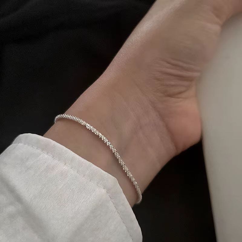 Bracelet de perles en Zircon pour femmes, rétro français, Simple, fait à la main, nouveau, élégant, 