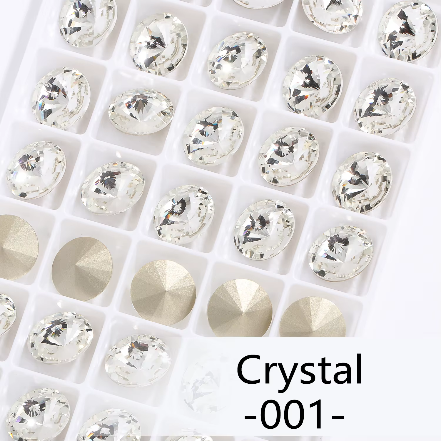 Rivoli – strass ronds et pointus en diamant, perles colorées, artisanat, cristal, vêtements pour ong