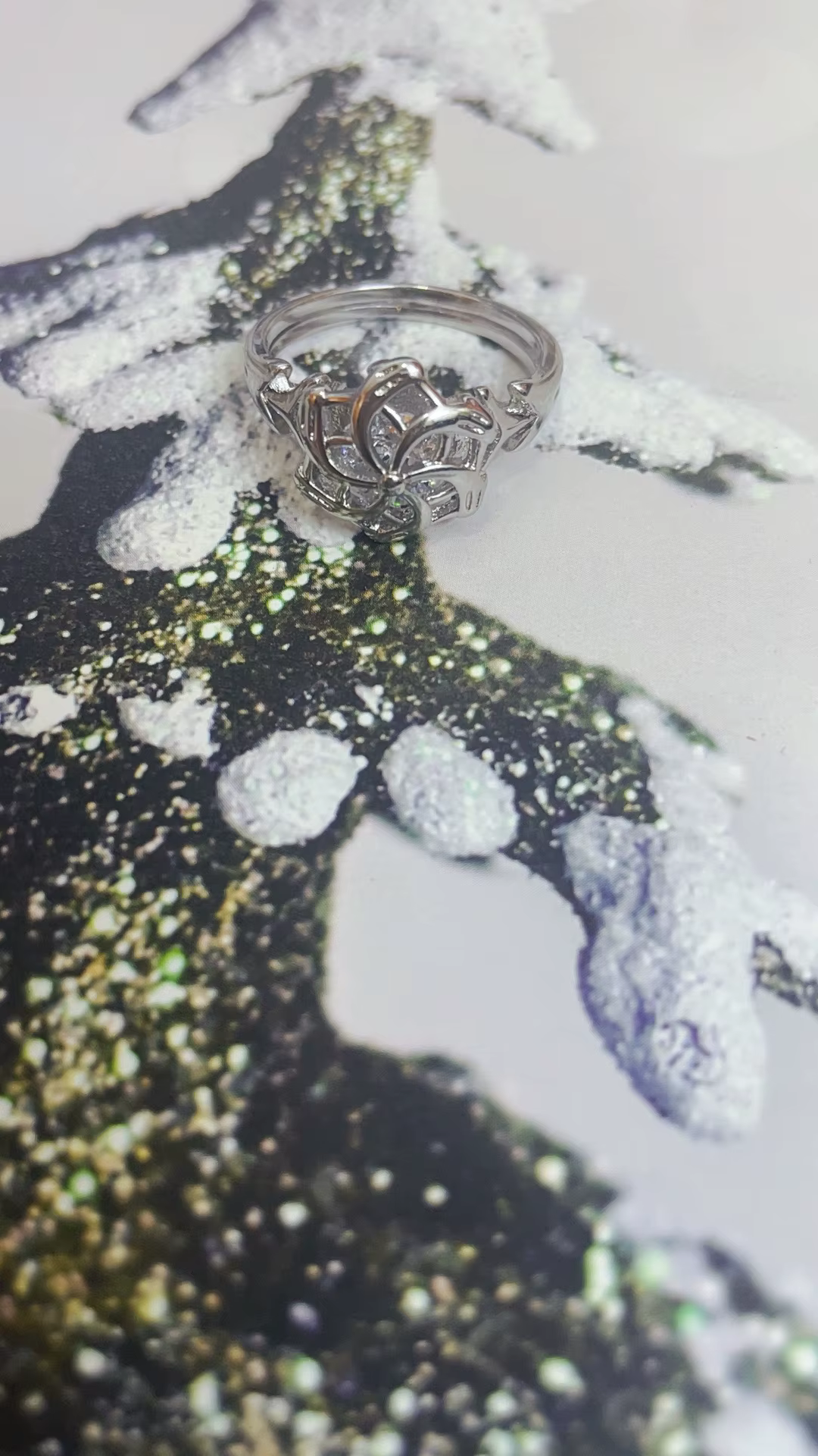 Bague en argent Sterling 925 véritable pour femme, bague de fiançailles et de mariage en Zircon Gala