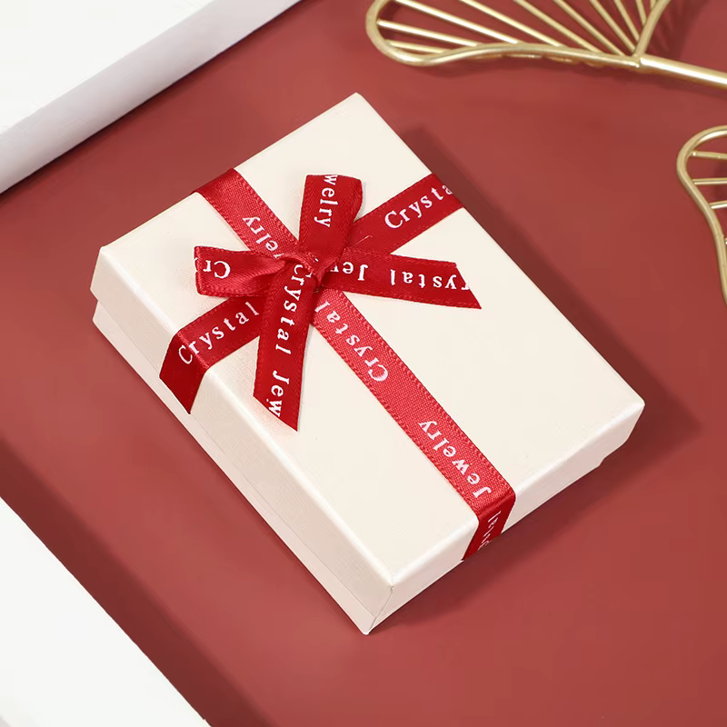 Boîte d'emballage de bijoux avec rabats, boîte-cadeau d'anniversaire, boîte-cadeau en papier, boîte 