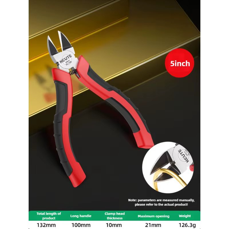 Pince à bijoux professionnelle, pince coupante en or et argent, multi-usages pour la fabrication de 
