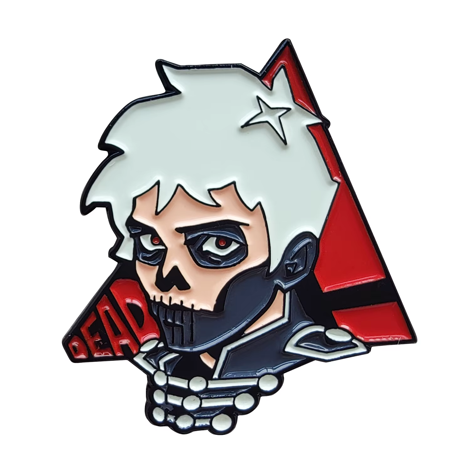 Gerard Way – broche de chanteur à revers, Badge en métal, accessoire de bijoux