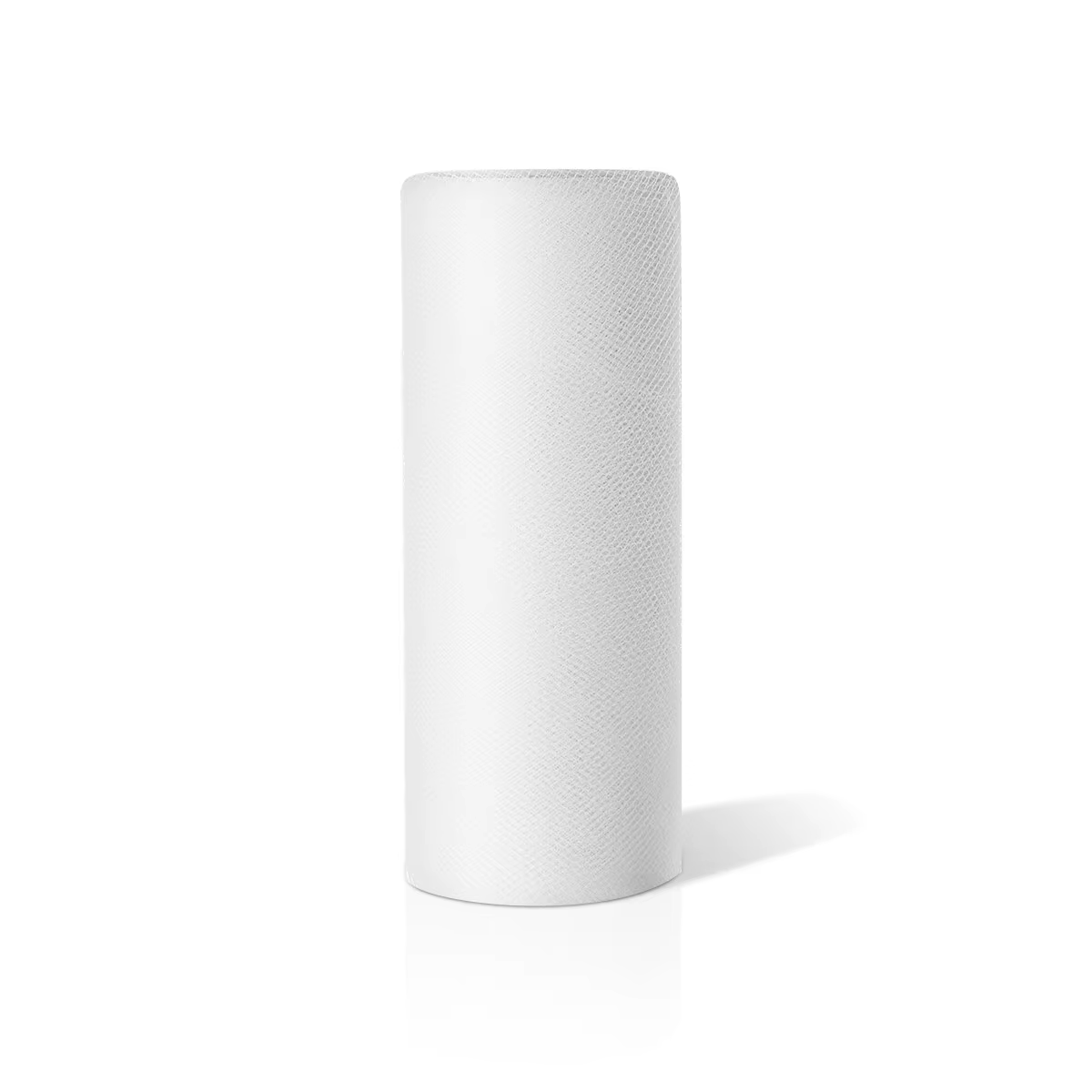 1 Rouleau de Tulle Décoratif 22m Blanc Maille Fine pour Mariage, Fête, Artisanat Floral DIY, Tutu, D