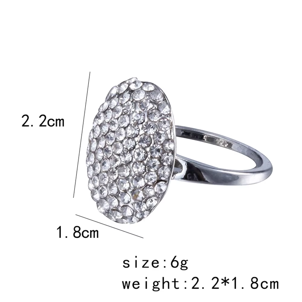 Bague de mariage en argent avec incrustation de biscuits pour femme, breloque Twilight Breaking Fost