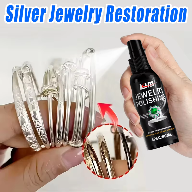 Agent de polissage pour bijoux KJM, nettoyant multi-usages pour bijoux en argent et or, pour bagues,