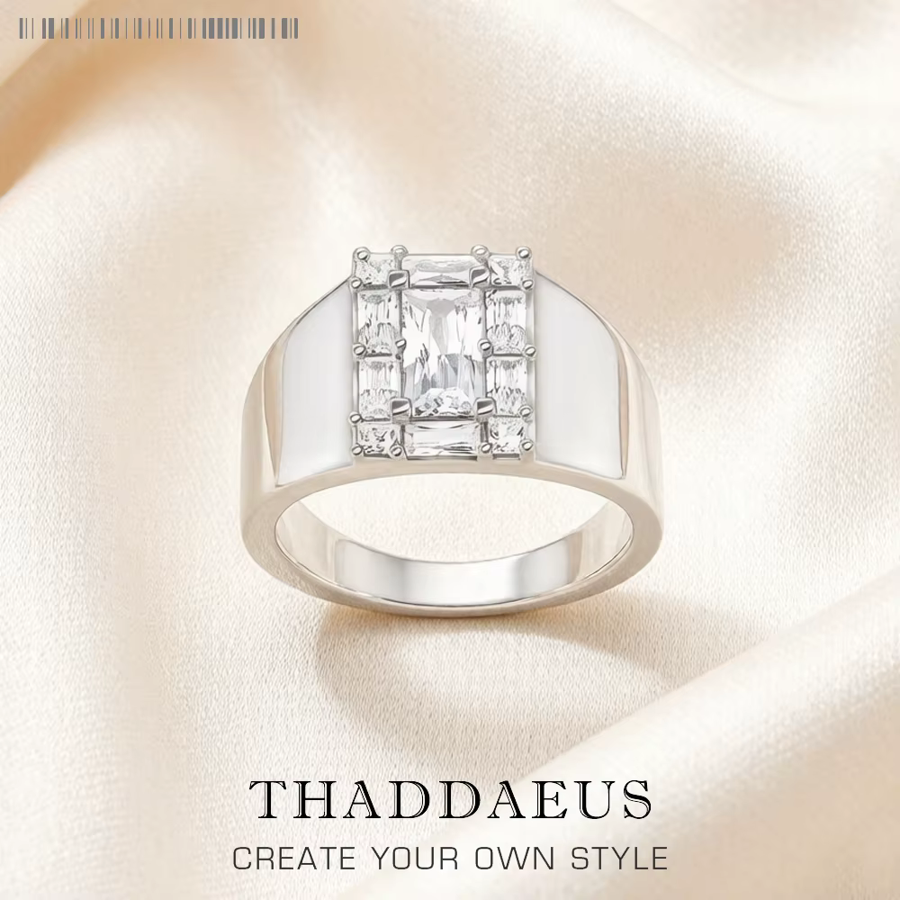 Bague de Cocktail en argent Sterling 925, pierres coupées princesse, bijoux fins pour femmes, tout n