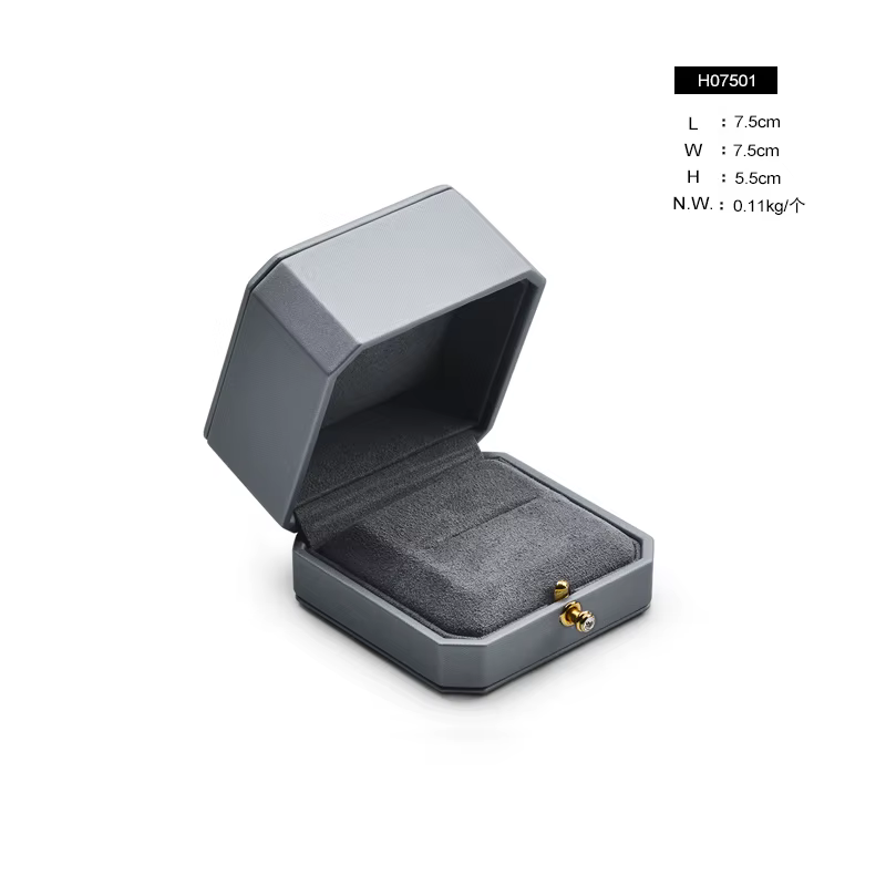Oirlv – boîte de Couple en cuir de qualité supérieure, Double anneau, pour cérémonie de mariage, pen