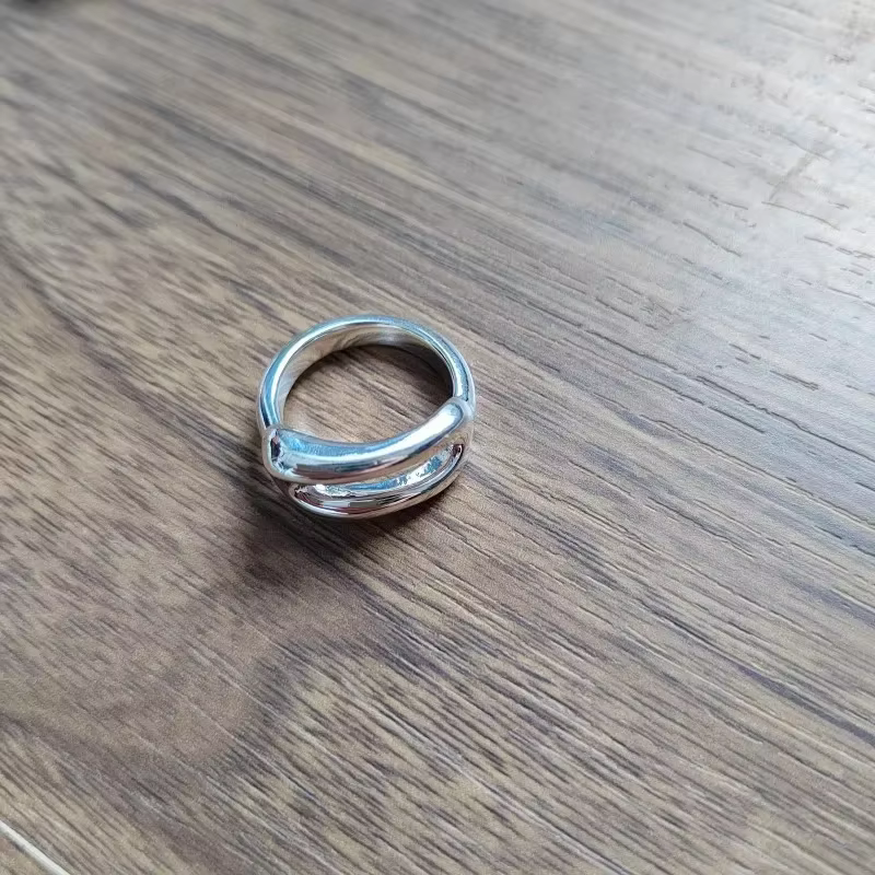 Bague géométrique creuse Style Punk Hip Hop minimaliste, nouveau produit d'été, accessoires pour fem